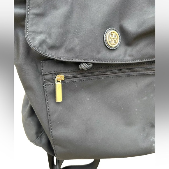 Tory Burch Black Nylon Black Backpack - Picture 4 of 9